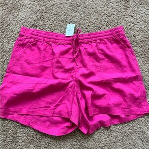 NWT Linen Jcrew Shorts